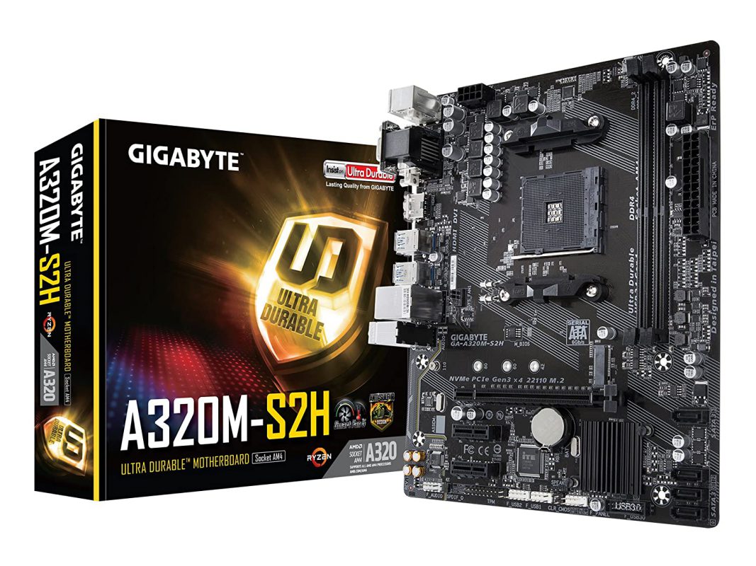 Gigabyte ga a320m s2h совместимость процессоров