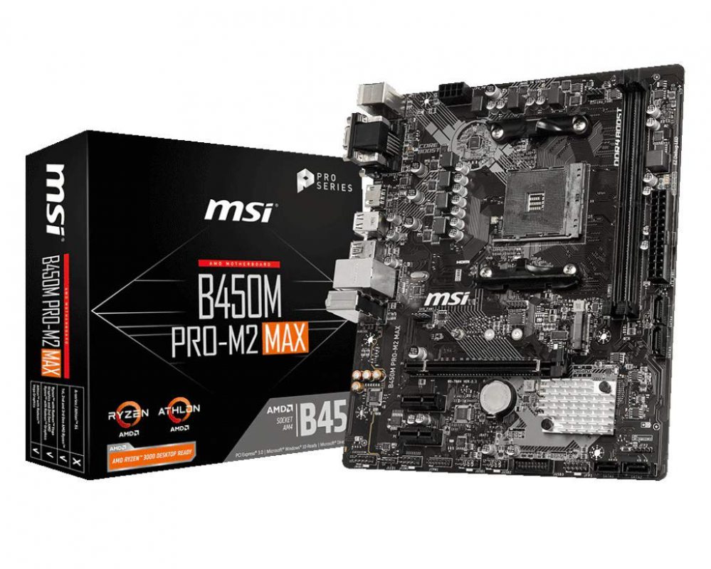 Msi b450m a pro max установка кулера