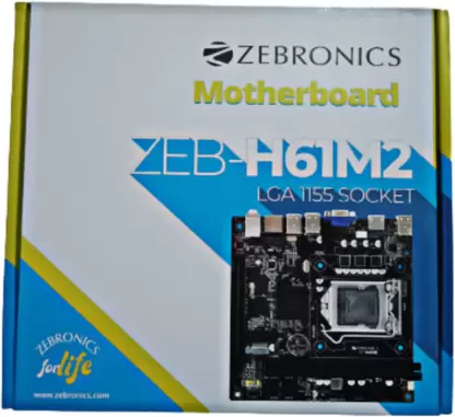 Zebronics Zeb-H61M2 Socket 1155 Motherboard
