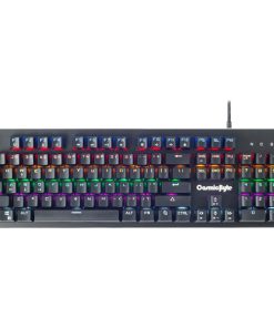 Cosmic Byte Cb-Gk-12 Neon Rainbow Mechanical Keyboard With Blue Switch