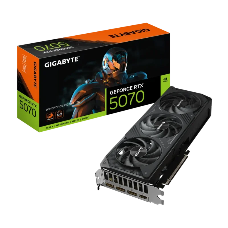 Gigabyte RTX 5070 Windforce SFF 12GB GDDR7 Graphics Card